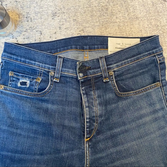 Rag & Bone Standard Issue Fit 1 Skinny Fit Jeans, Sise 30 - Picture 10 of 10
